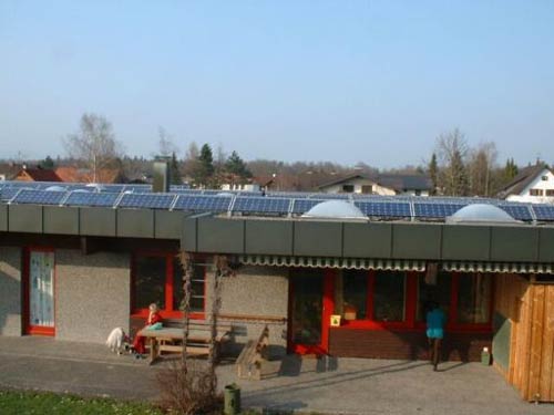 Anlage von Bürgerbeteiligungs- Fotovoltaikanlage