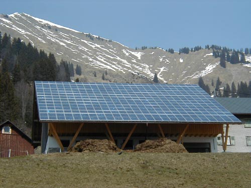 Anlage von Stark-Strom