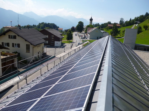 Anlage von Buergerkraftwerk Feuerwehrhaus